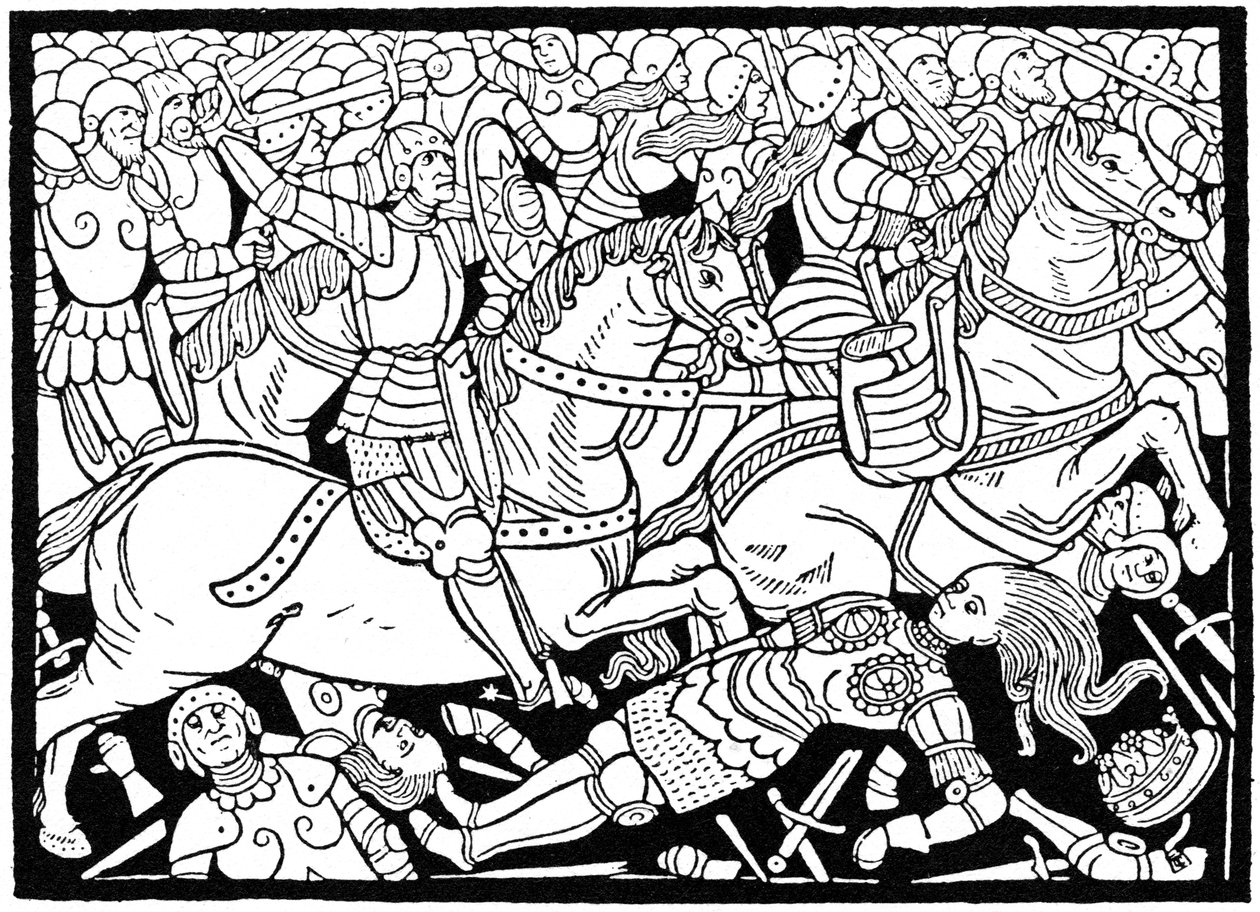 Morte de Pentesileia, 1484 1964. de Unbekannt