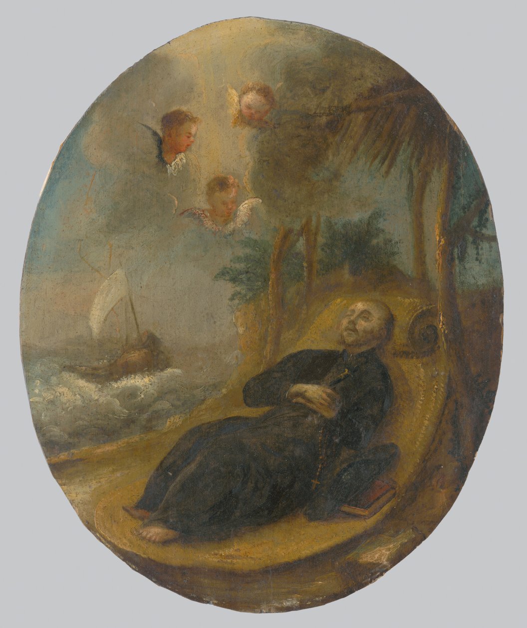 Morte de São Francisco de Assis de Unbekannt