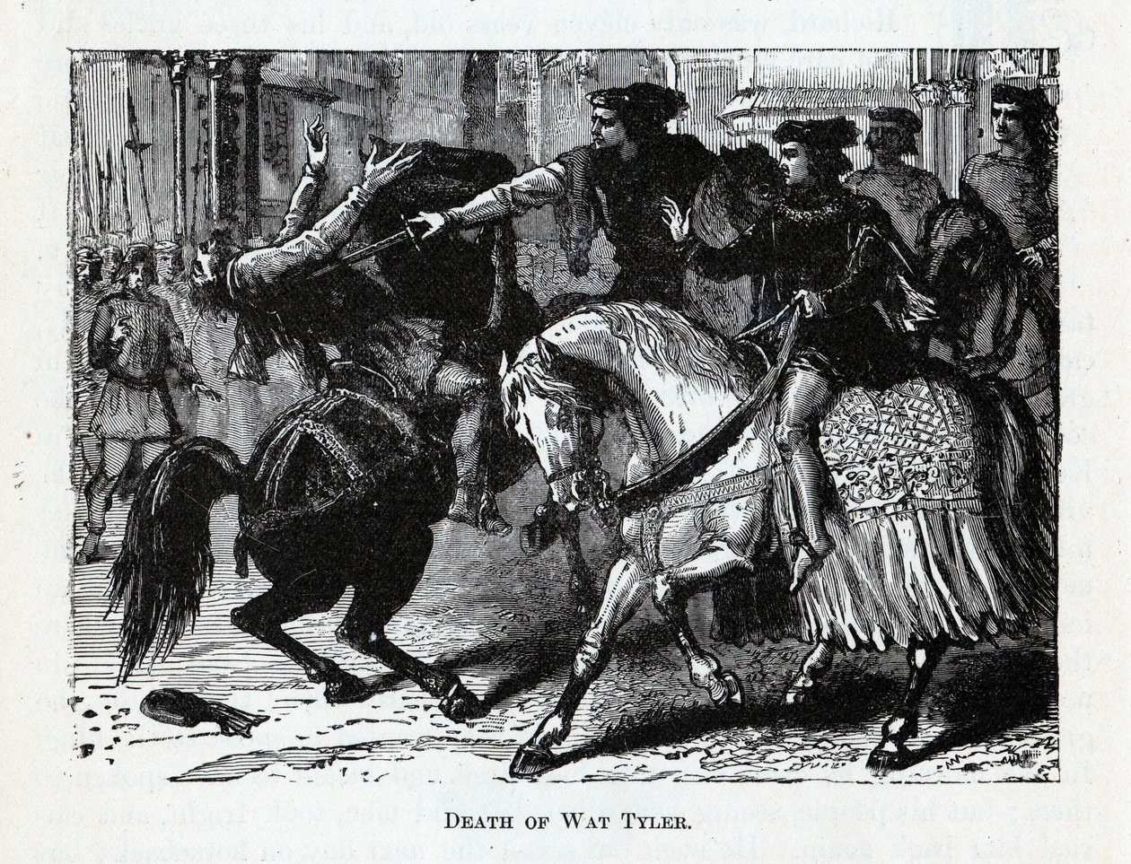 Morte de Wat Tyler, 1882 de Unbekannt