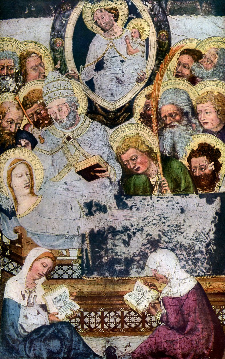Morte da Virgem Maria, c1360 1955 de Unbekannt