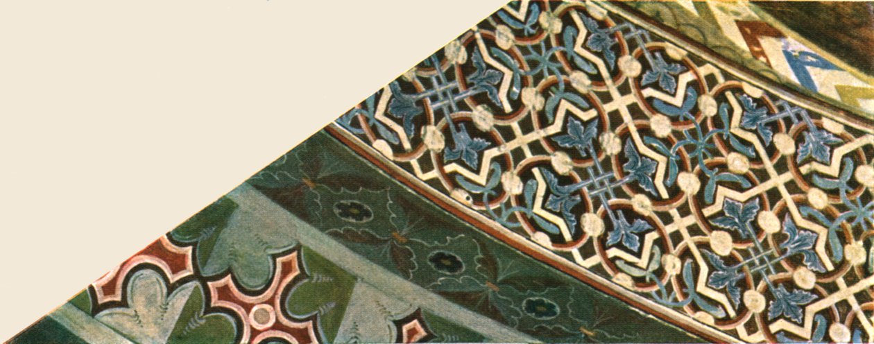 Decoração na Basílica de São Francisco, Assis, Itália, 1928. de Unbekannt