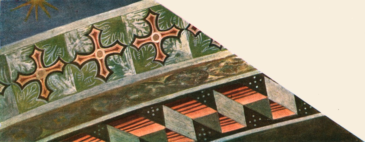 Decoração na Basílica de São Francisco, Assis, Itália, 1928. de Unbekannt