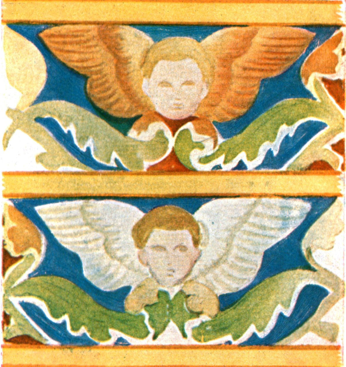 Decoração na Basílica de São Francisco, Assis, Itália, 1928. de Unbekannt