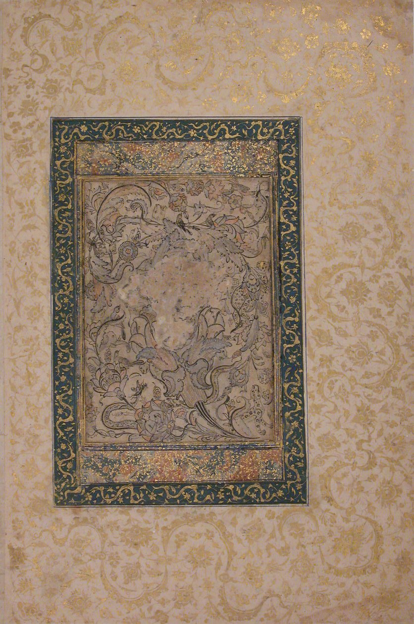 Desenho Decorativo, primeira metade do século XV. de Unbekannt