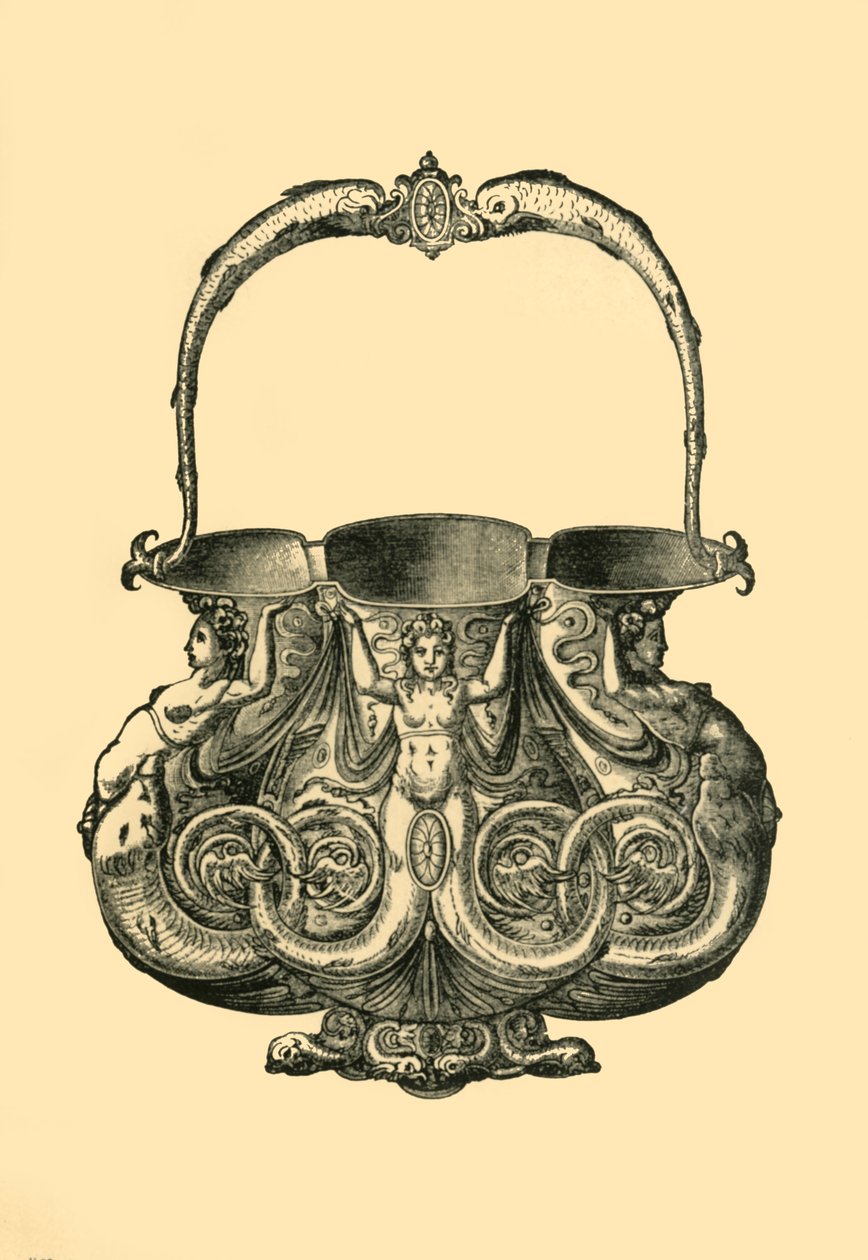 Objeto decorativo, 1881. de Unbekannt
