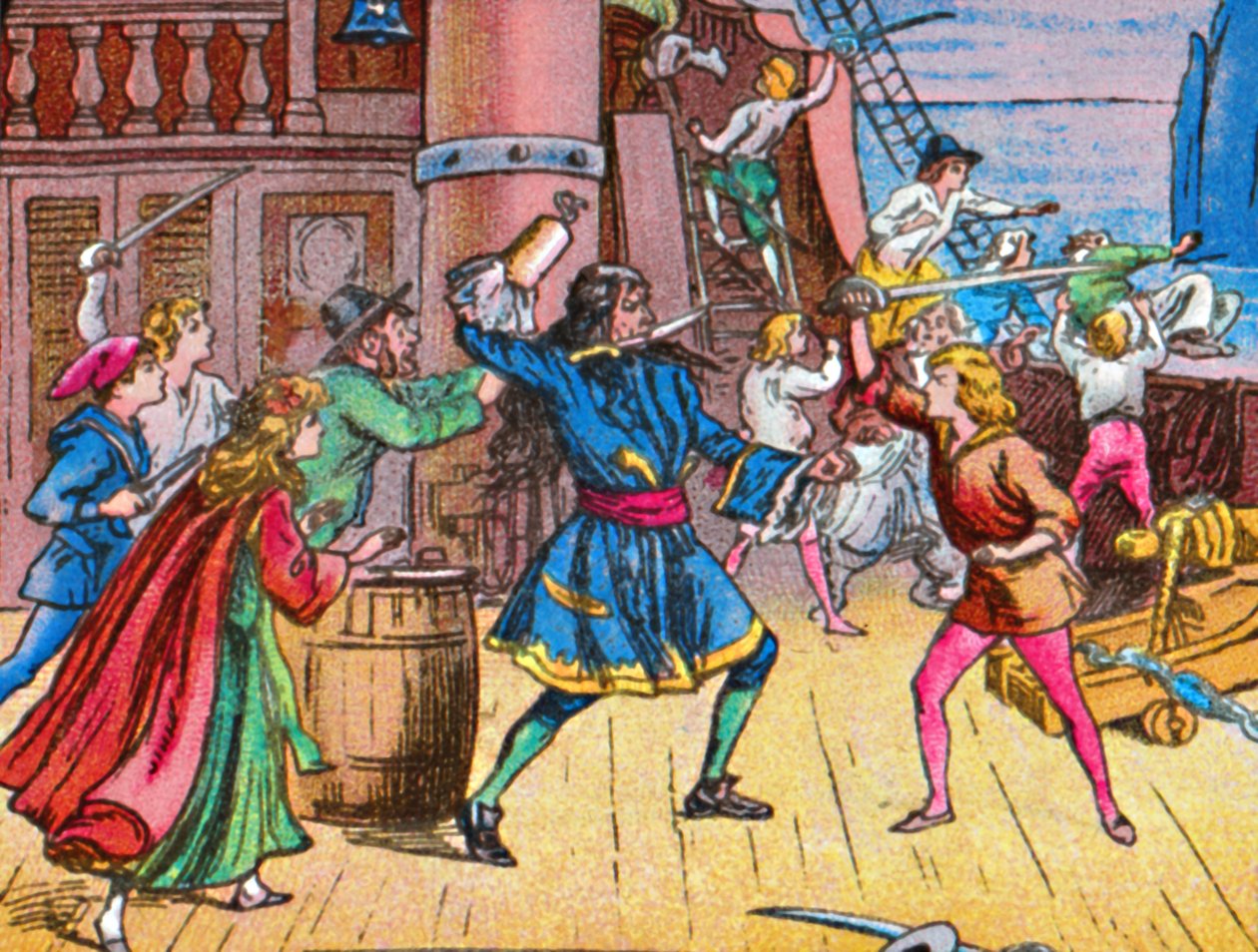 Derrota dos piratas, c1905 de Unbekannt