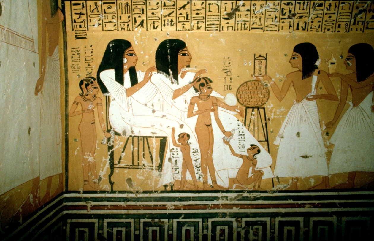 Deir el-Medineh, Luxor, Tebas, Egito, Século 20 de Unbekannt