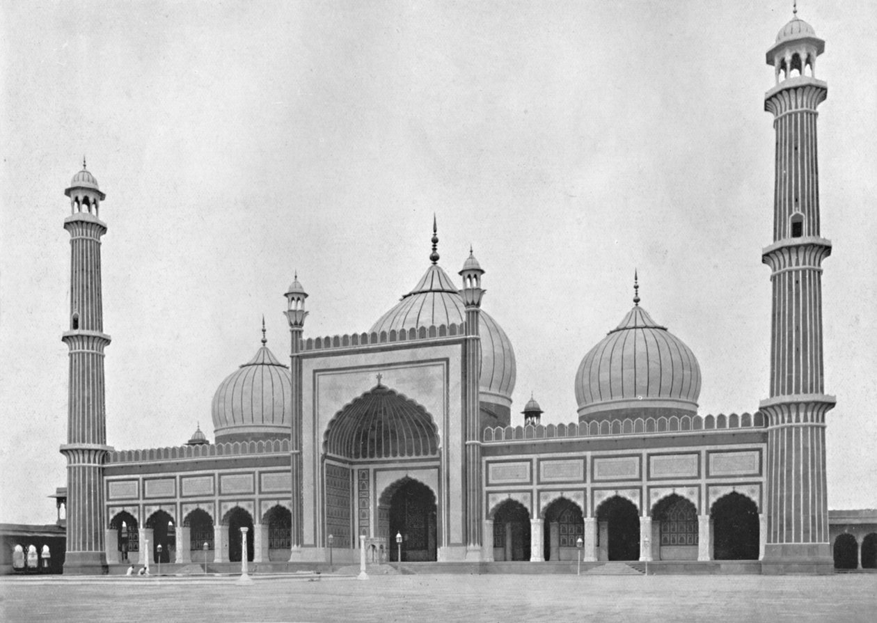 Délhi. O Jumma Musjid, c1910. de Unbekannt