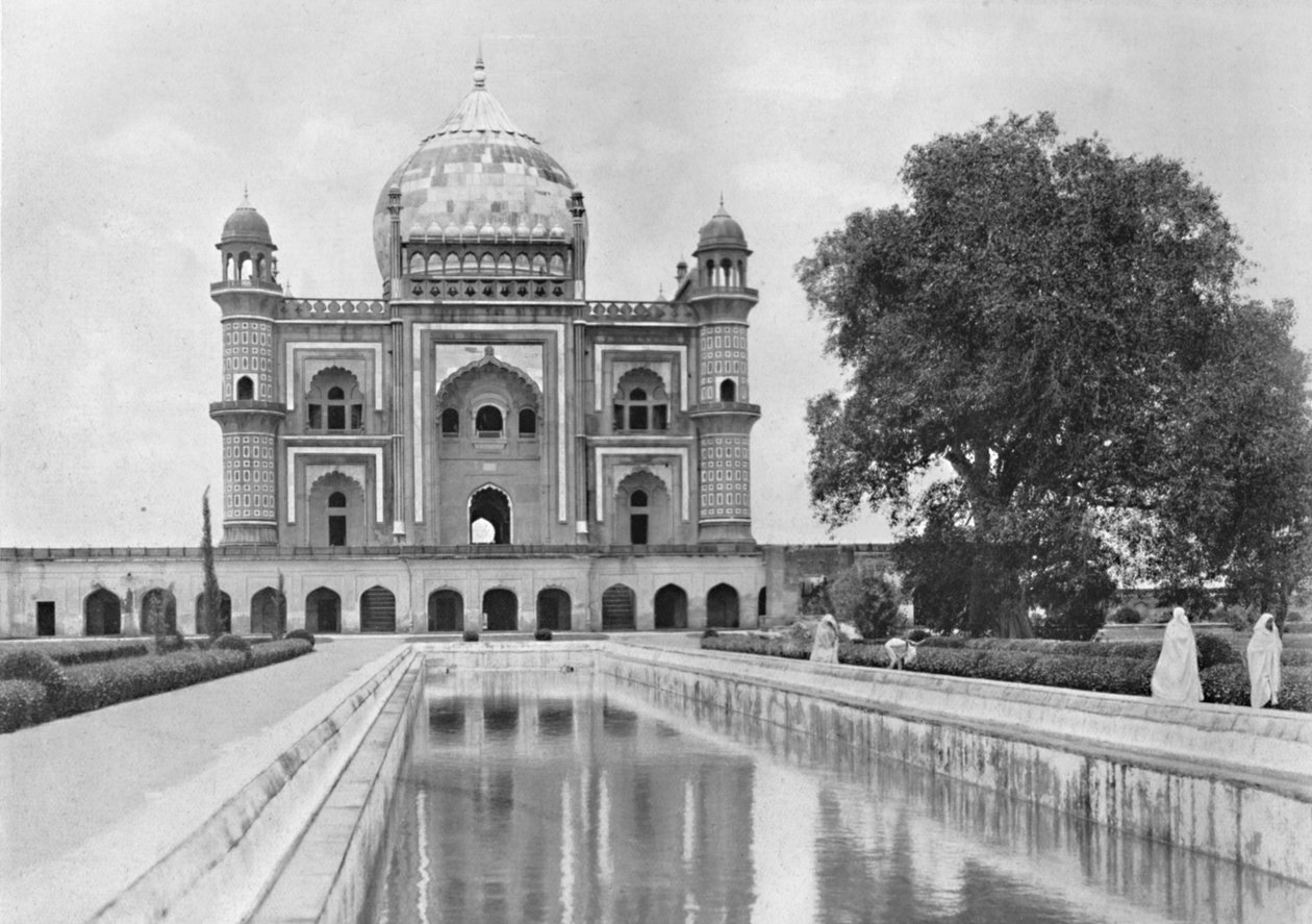 Délhi. Túmulo de Safdar Jung, c1910. de Unbekannt