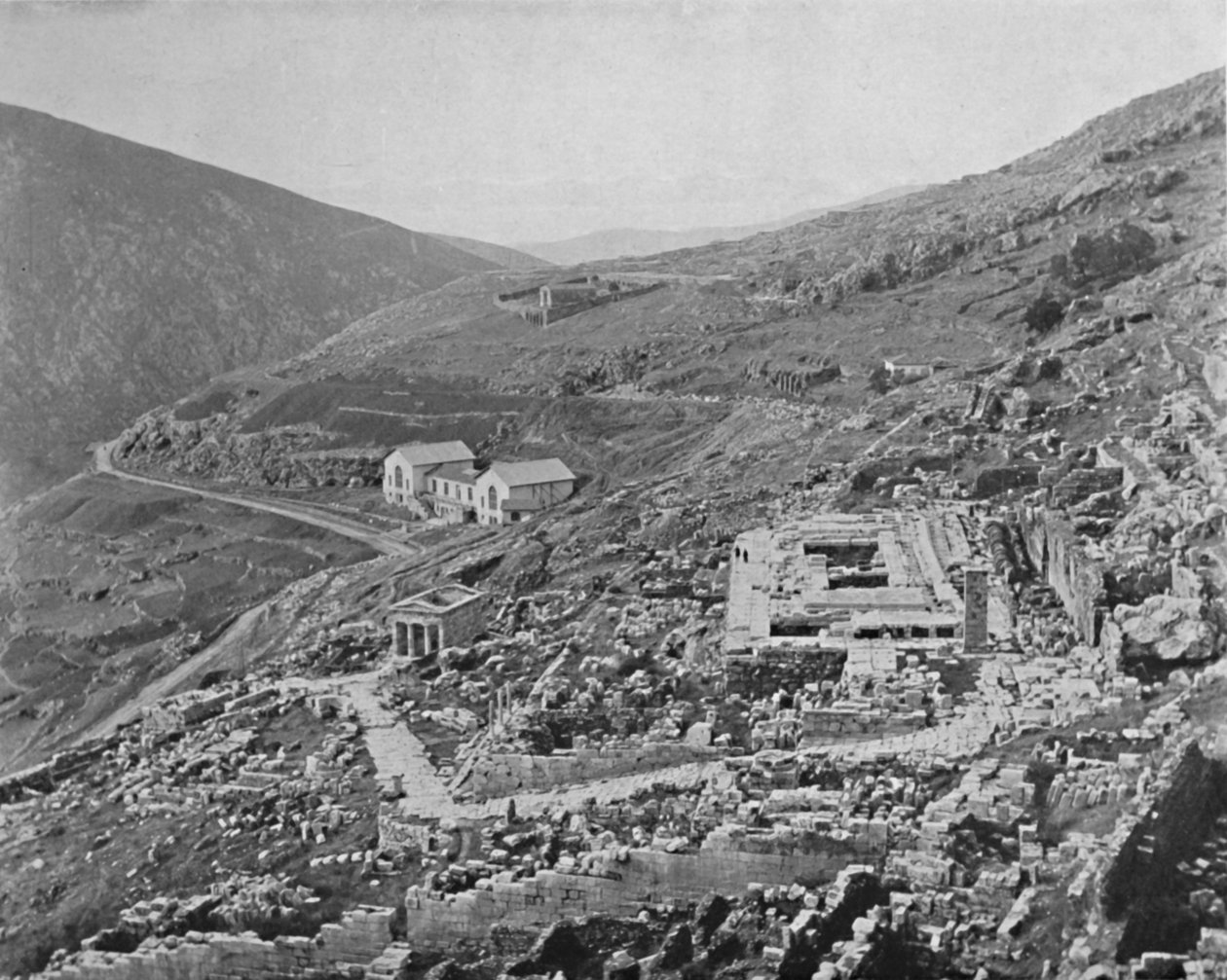 Delfos - Golfo de Corinto à distância, 1913 de Unbekannt