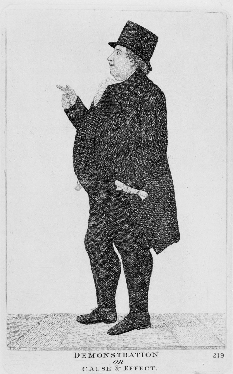 Demonstração ou Causa e Efeito, 1817 de Unbekannt