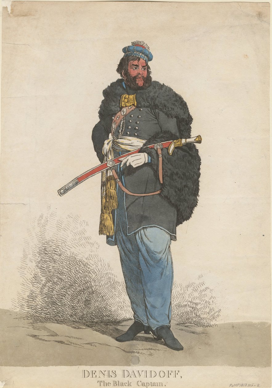 Denis Davydov 1784-1839, 1813 de Unbekannt