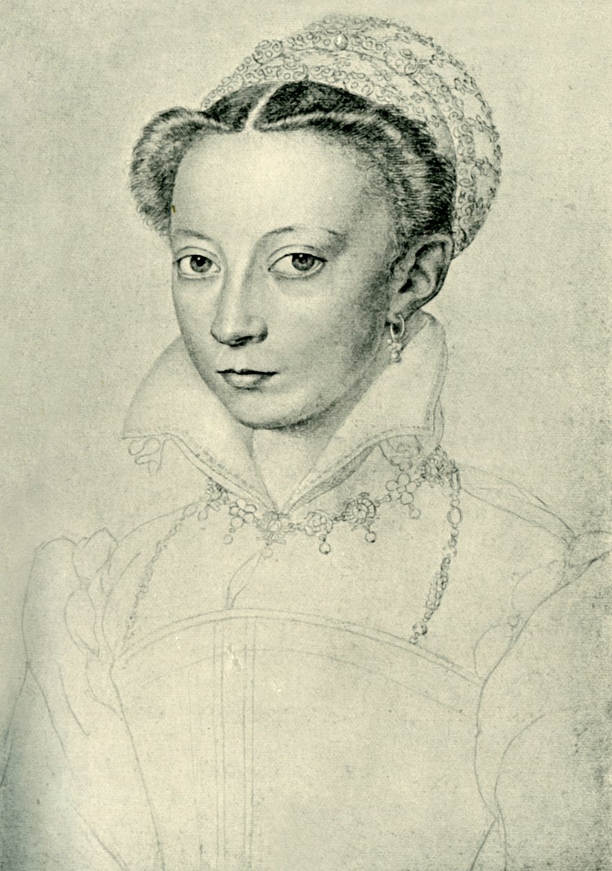 Denise de Villeroy, Dame de Fleury, meados do século XVI, 1907. de Unbekannt