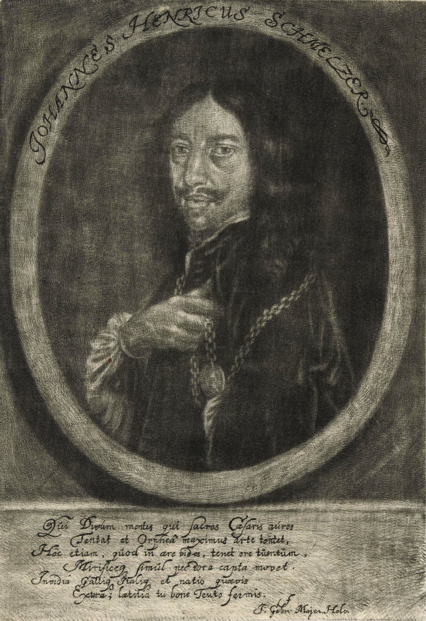 Pessoa representada: Johann Heinrich Schmelzer de Unbekannt