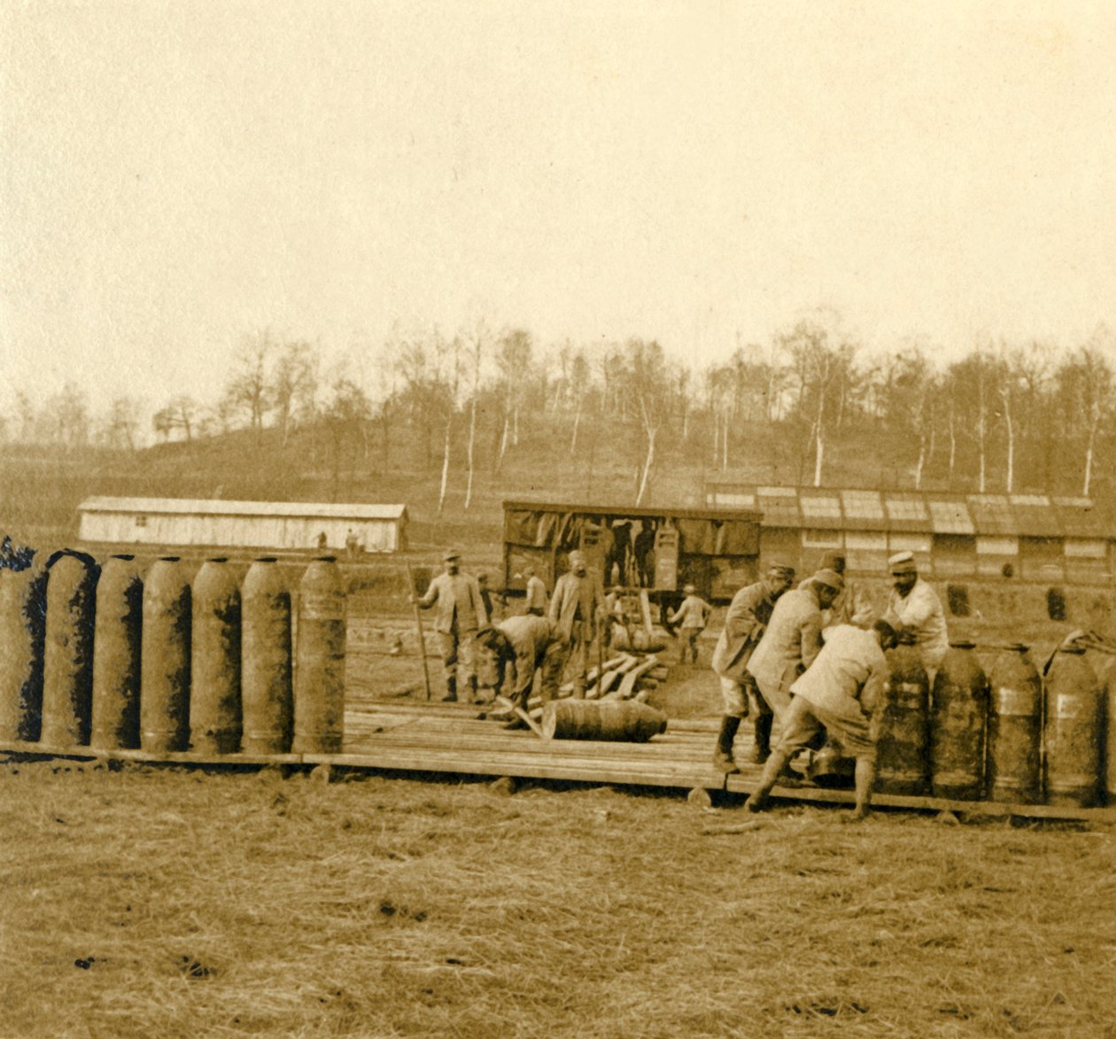 Depósito para cascas grandes, c1914-c1918 de Unbekannt