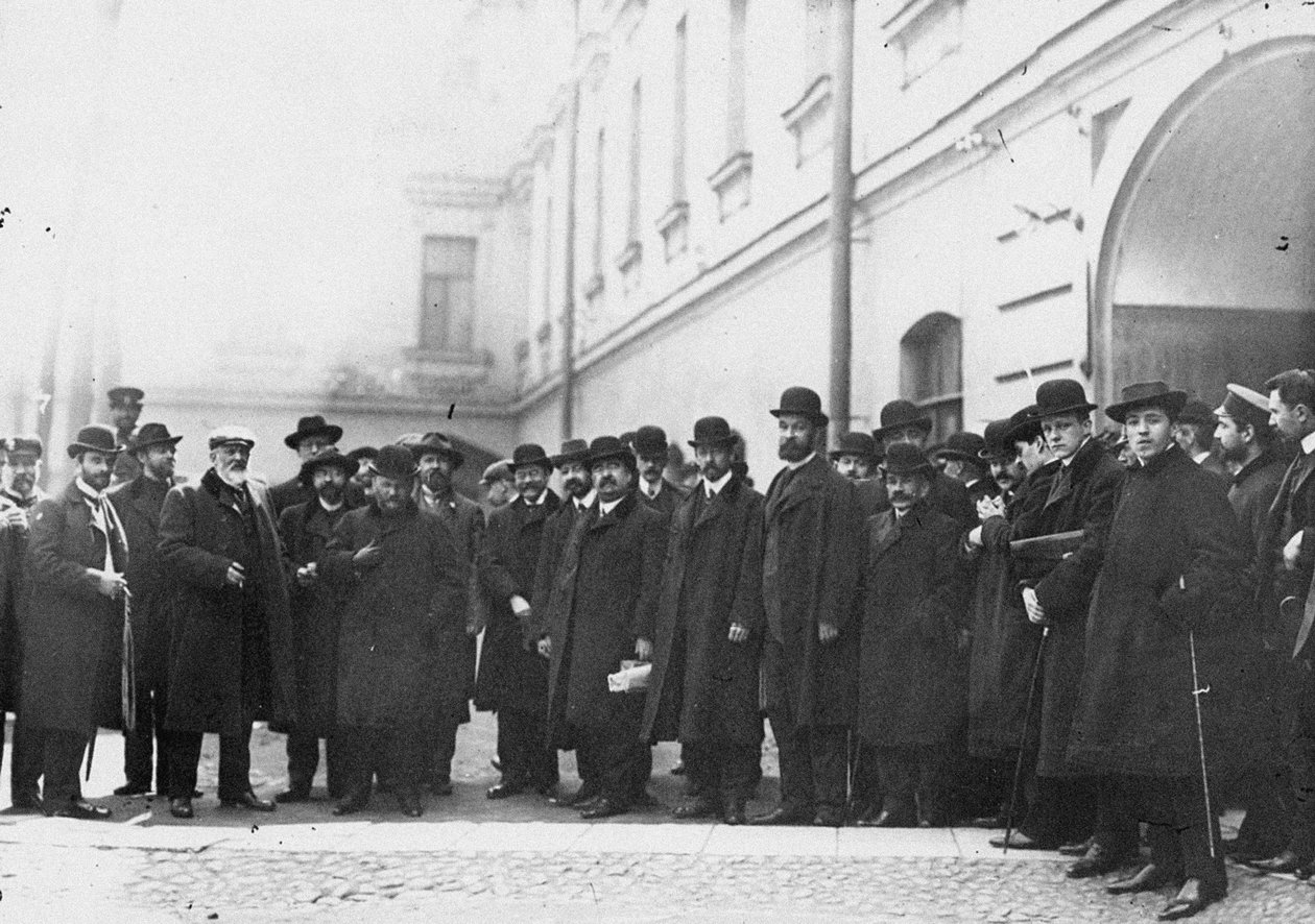 Deputados da primeira Duma assinaram o apelo de Vyborg antes da prisão, 1906 de Unbekannt
