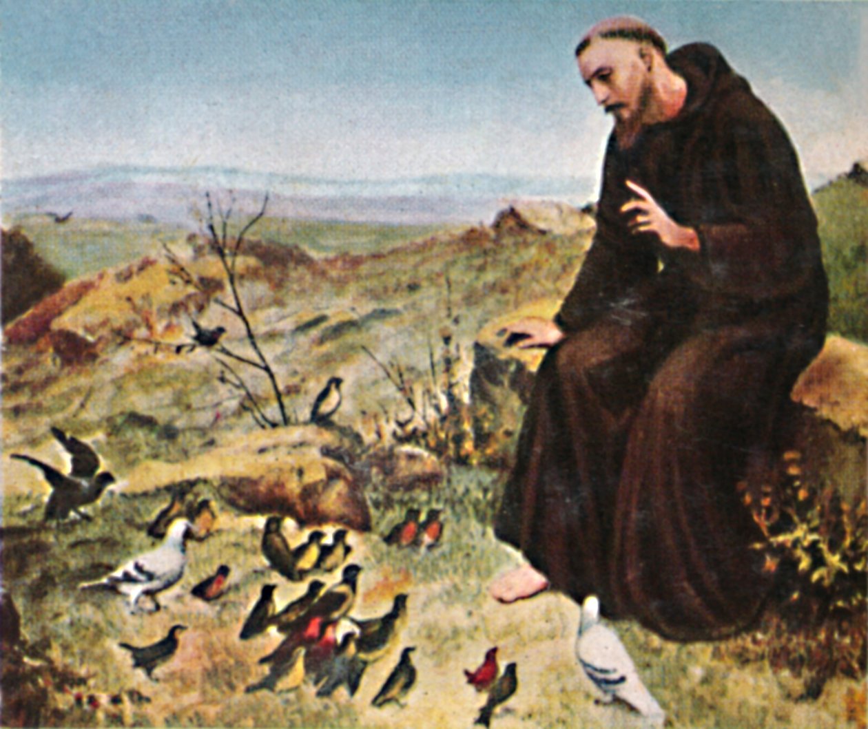 Francisco brilhante de Assis 1182-1226, 1934. de Unbekannt