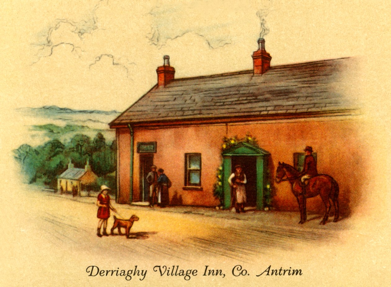 Pousada de Derriaghy Village, Co. Antrim, 1939. de Unbekannt