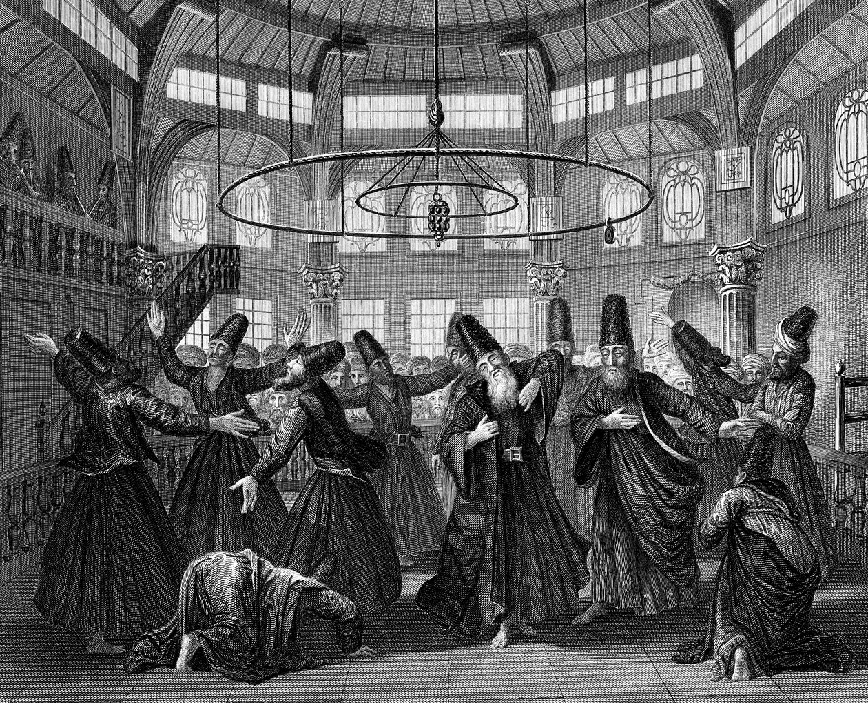 Dervixes, século XIX de Unbekannt