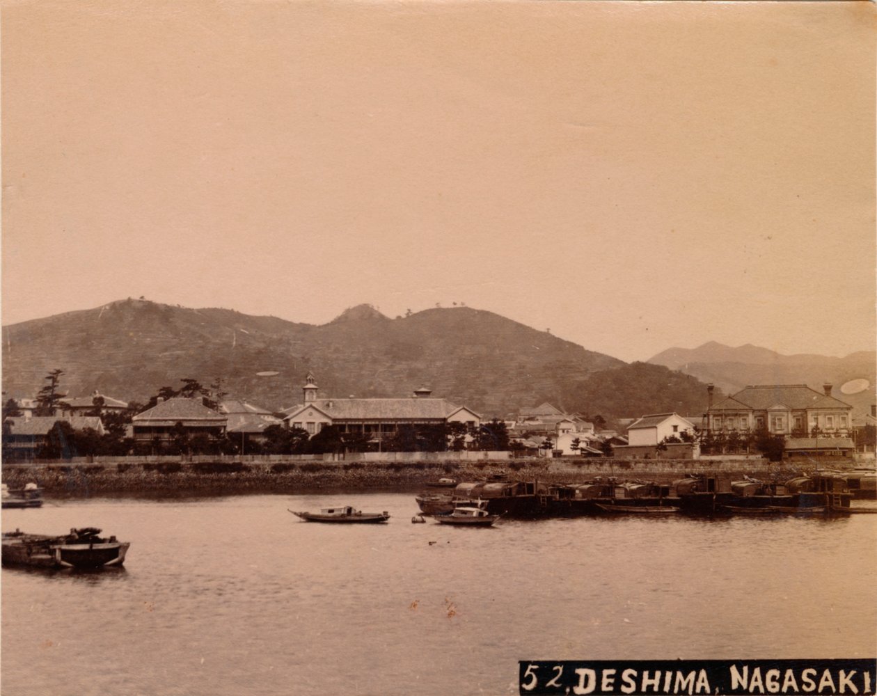 Deshima, Nagasaki, c1890-1900 de Unbekannt