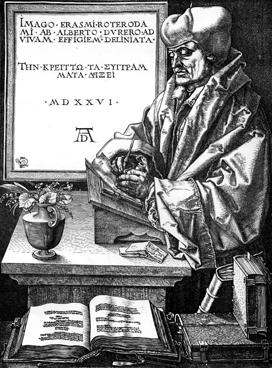 Desiderius Erasmus, autor holandês, estudioso e humanista, 1893 de Unbekannt