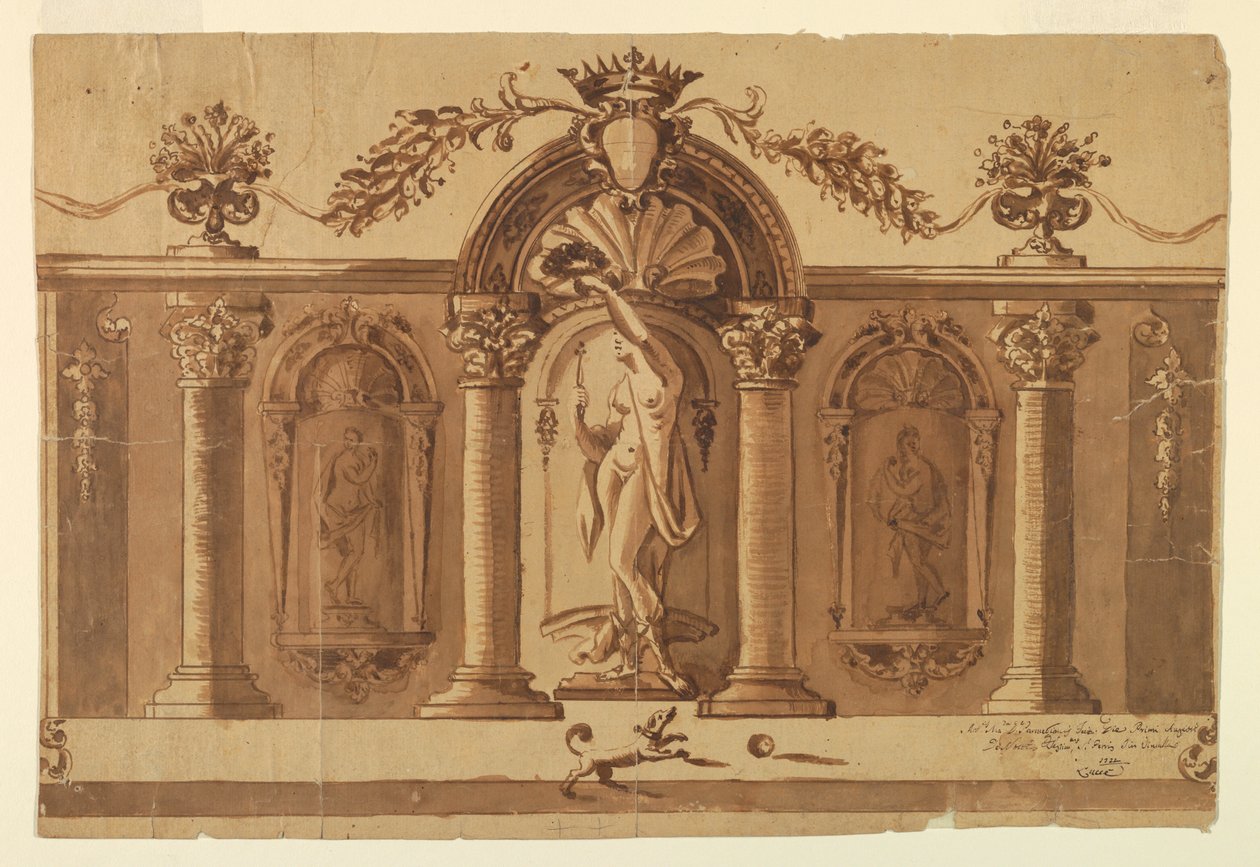 Design para uma Loggia de Festival de Unbekannt