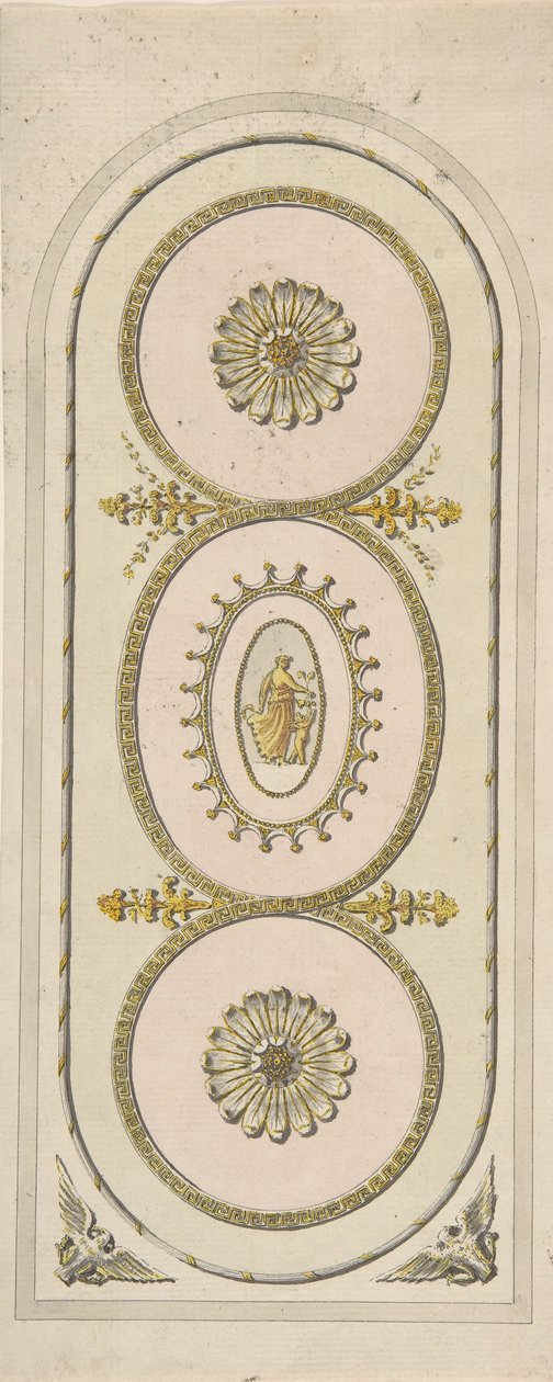 Projeto para um Painel, 1748-92. de Unbekannt
