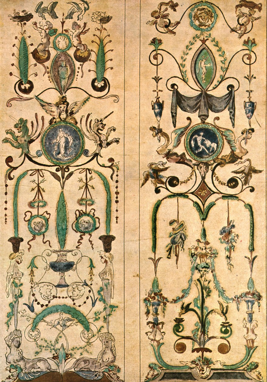 Projeto para uma pintura mural, França, 1928. de Unbekannt