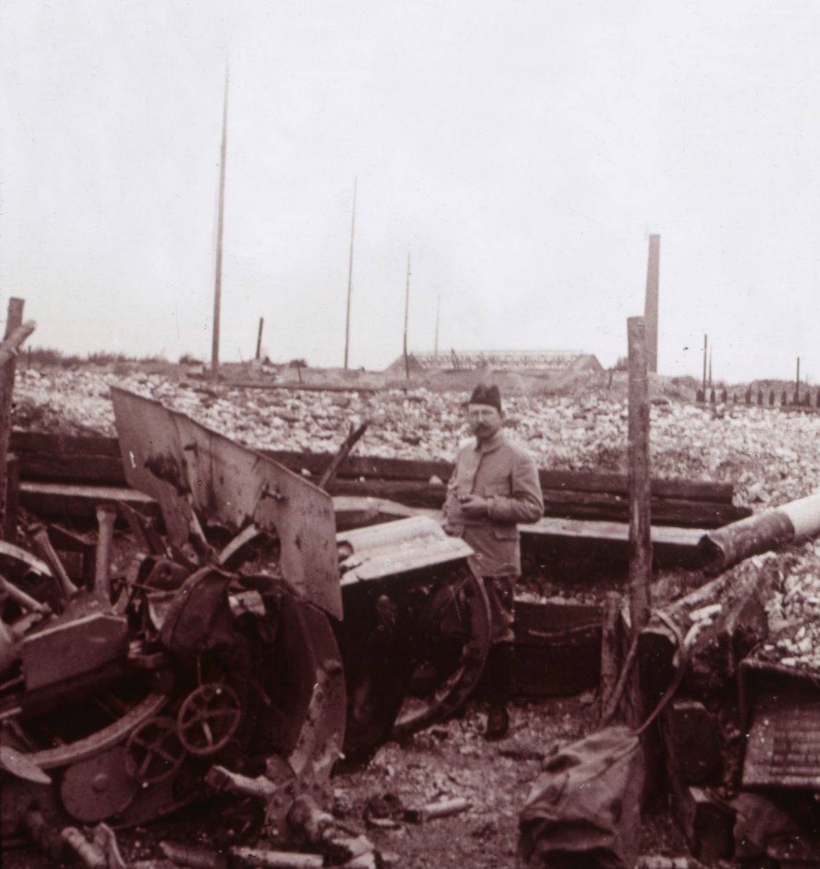 Destruição, Carência, norte da França, c1914-c1918. de Unbekannt