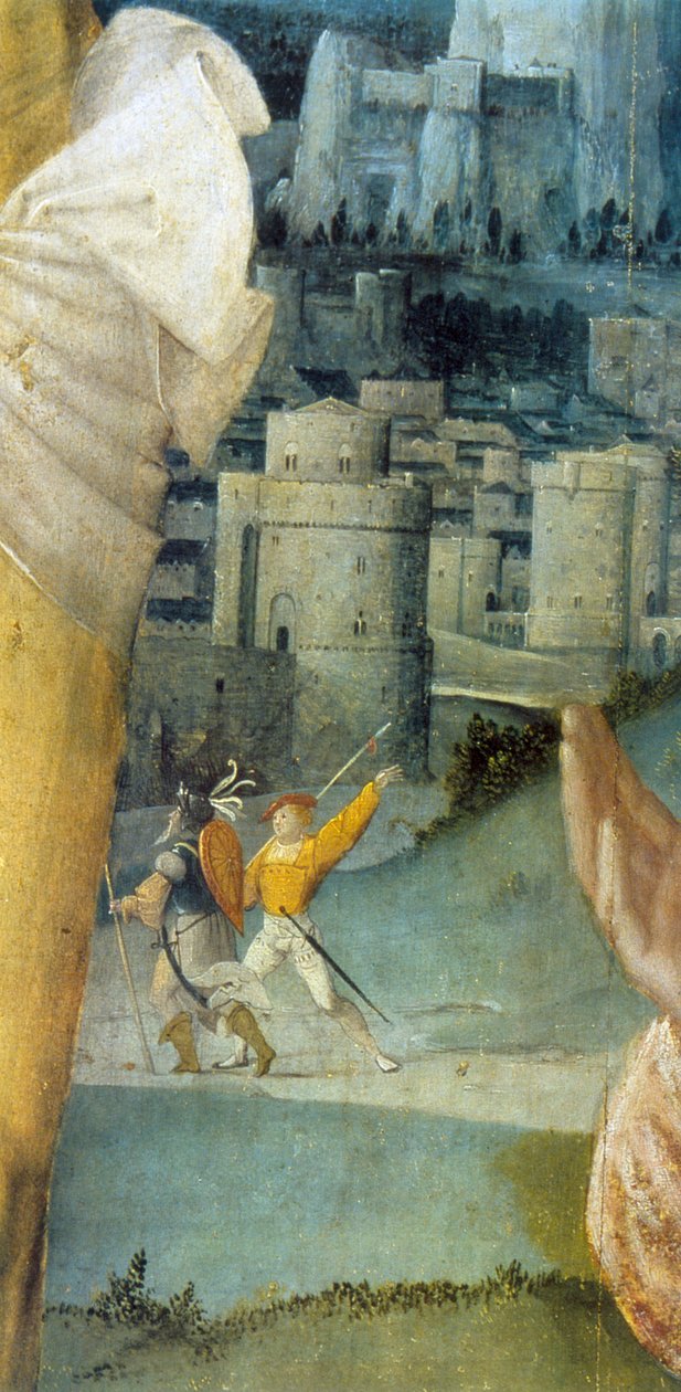 Detalhe do retábulo de Santo Antônio, século XVI de Unbekannt