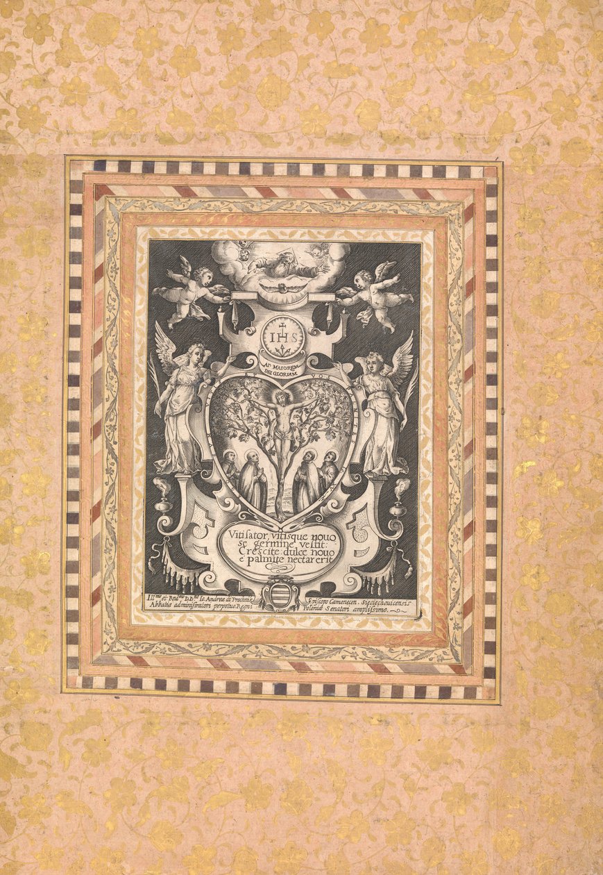 Cena Devocional, Fólio do Álbum Bellini, c. 1600. de Unbekannt