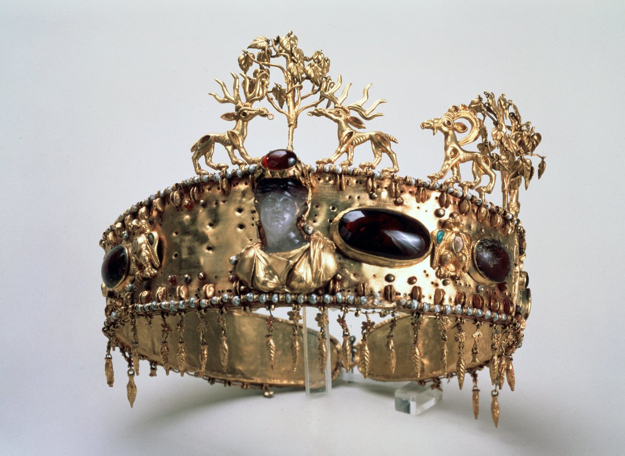 Diadema de um padre, primeira metade do século I dC de Unbekannt