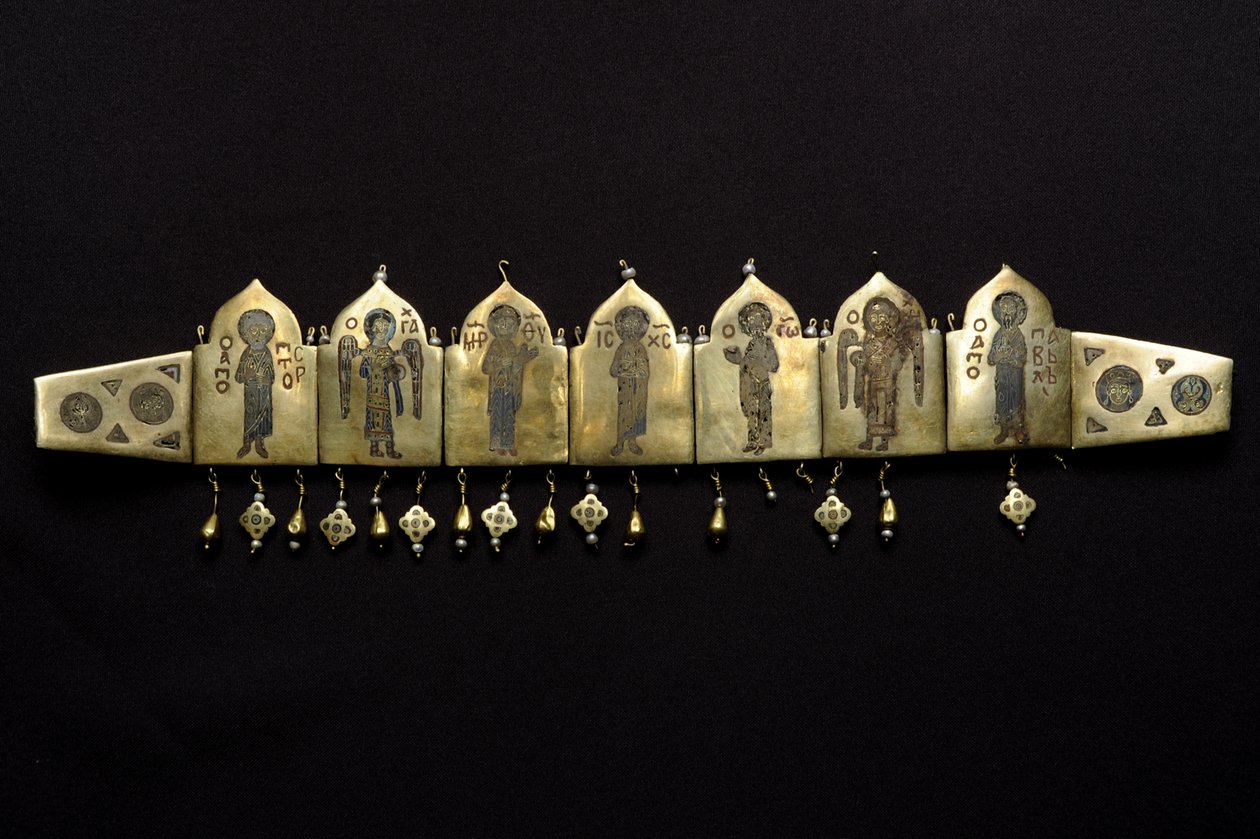 Diadema com o Deesis, século XII de Unbekannt