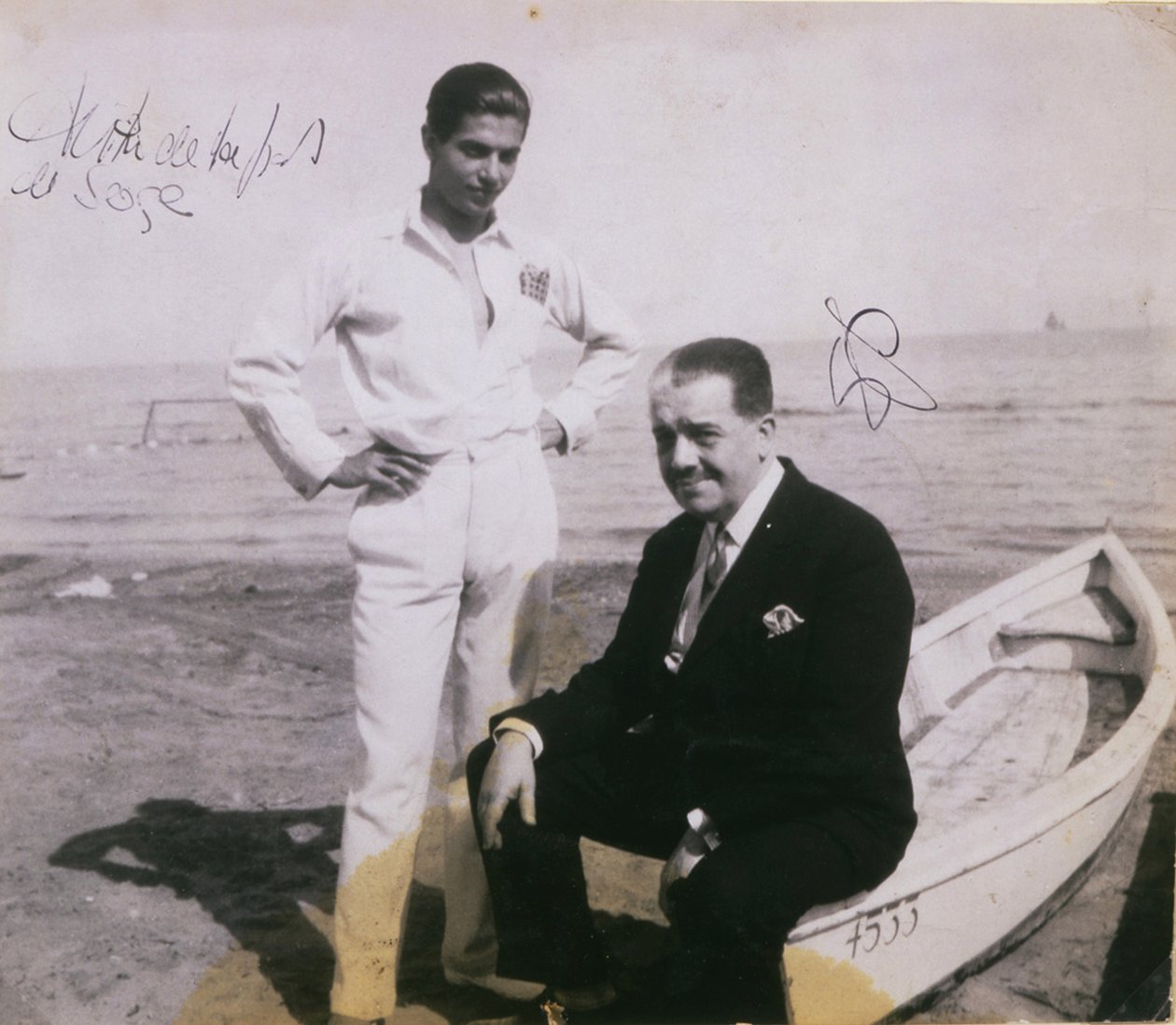 Diaghilev e Lifar de Unbekannt