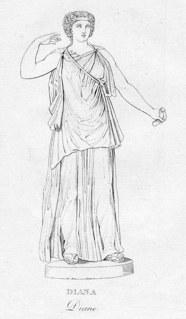 Diana Diane, c1850 de Unbekannt