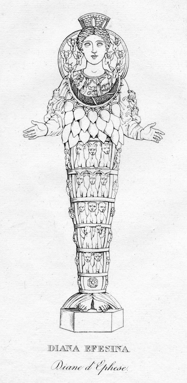 Diana Efesina Diane d&39;Ephese, c1850 de Unbekannt