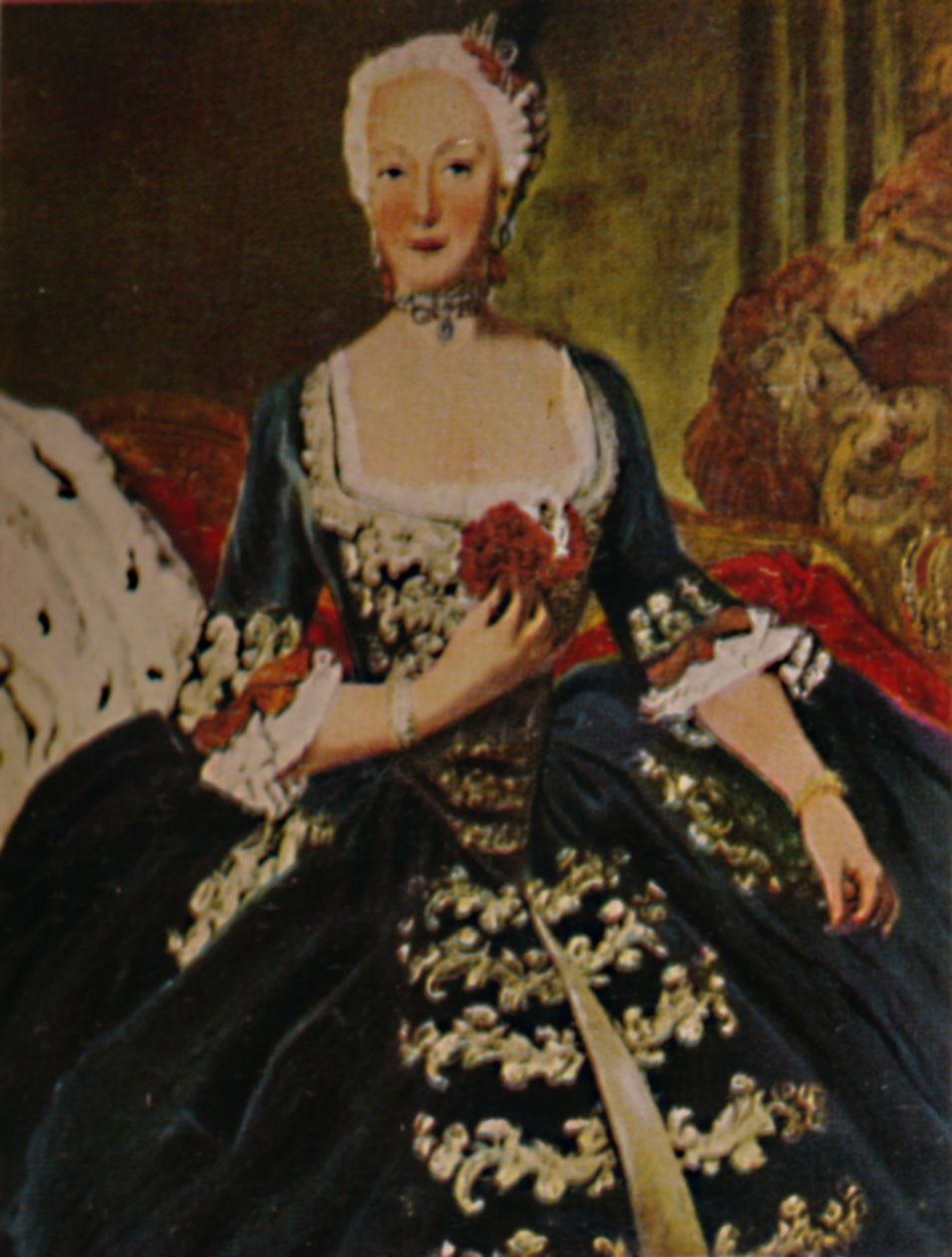 O consorte de Frederico, o Grande, 1715-1797. - Pintura de Pesne, 1934. de Unbekannt