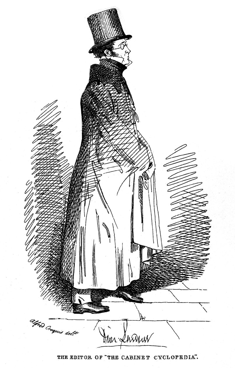 Dionysius Lardner, escritor científico nascido na Irlanda, 1835 de Unbekannt