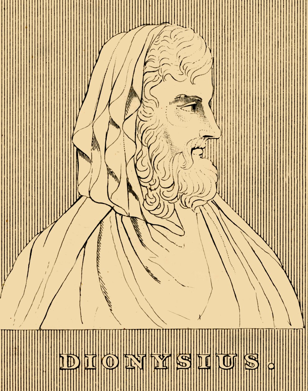 Dionísio, c432-367 aC, 1830. de Unbekannt