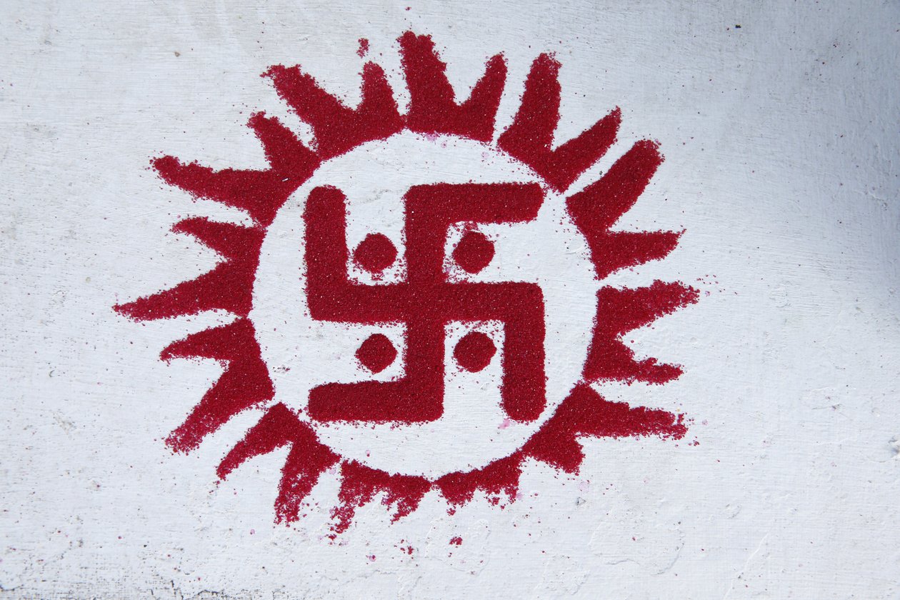 Diwali rangoli. Reino Unido de Unbekannt