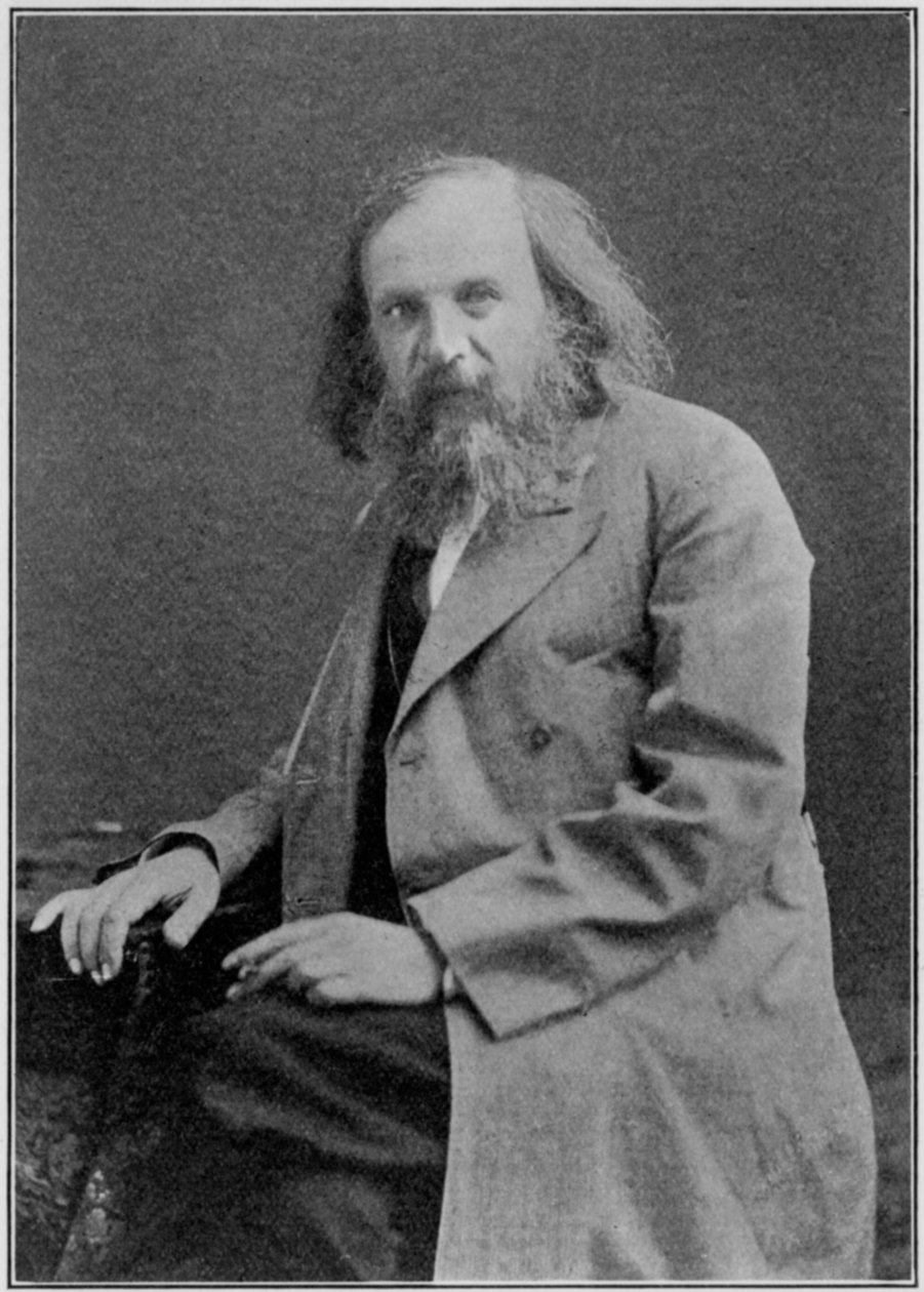 Dmitiri Ivanovich Mendeleyev 1834-1907, químico russo, c1900s de Unbekannt
