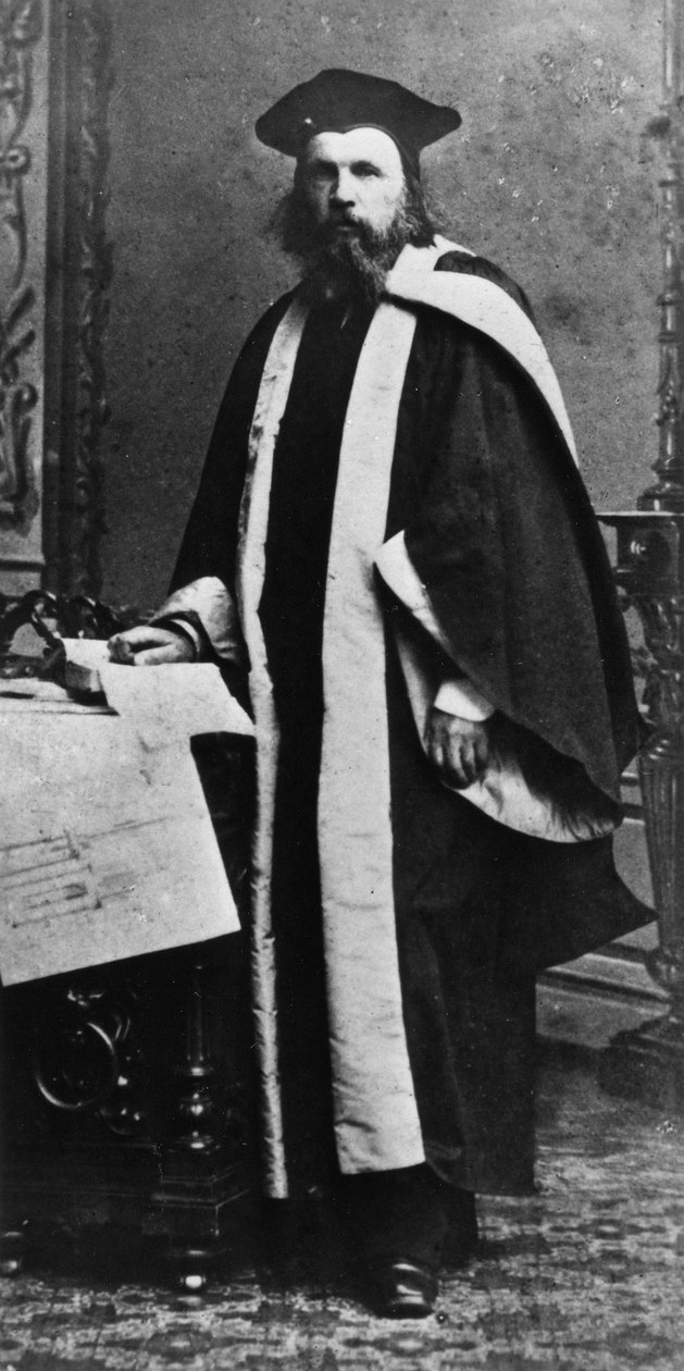 Dmitry Ivanovich Mendeleyev, químico russo, c 1860s de Unbekannt