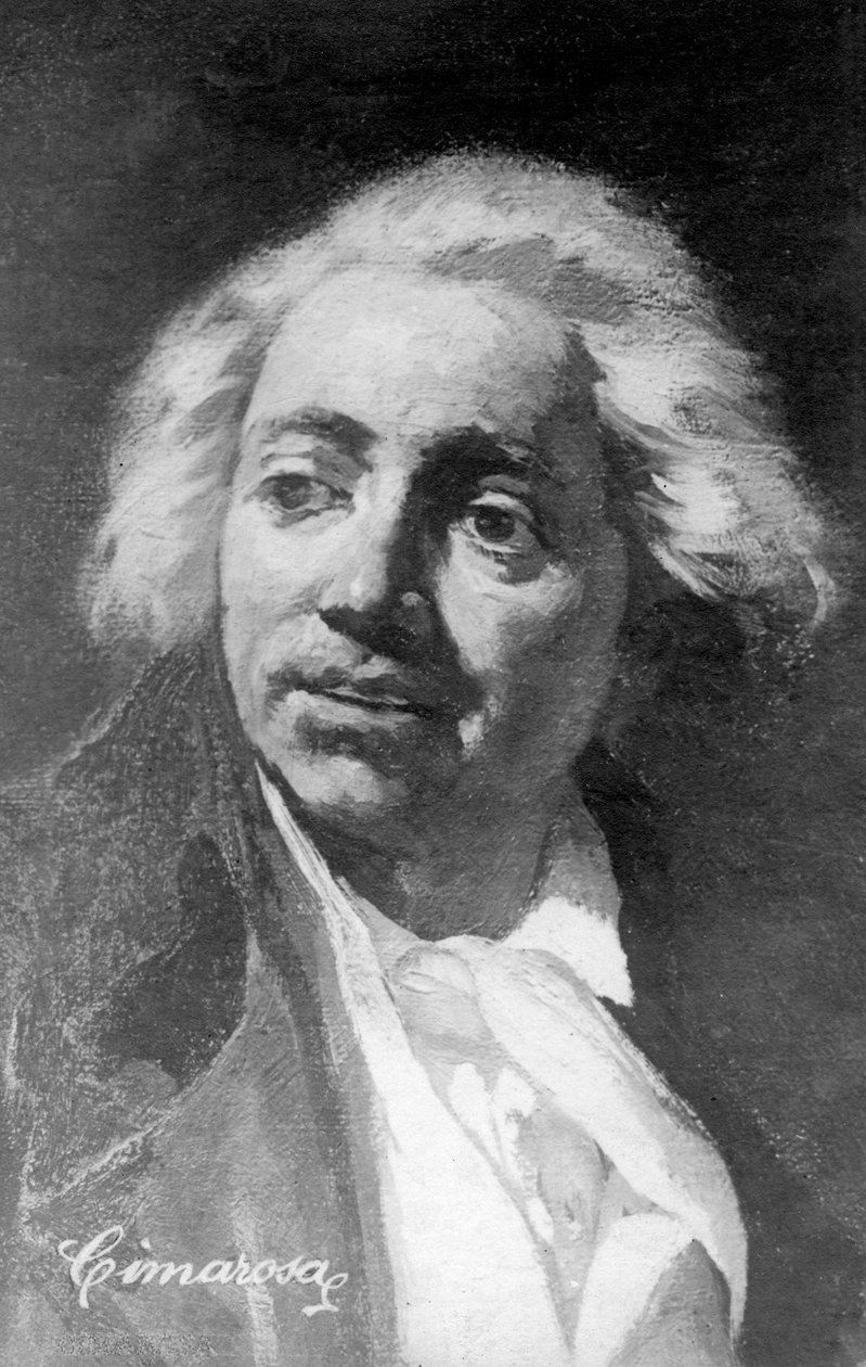 Domenico Cimarosa 1749-1801, compositor italiano, século XX de Unbekannt