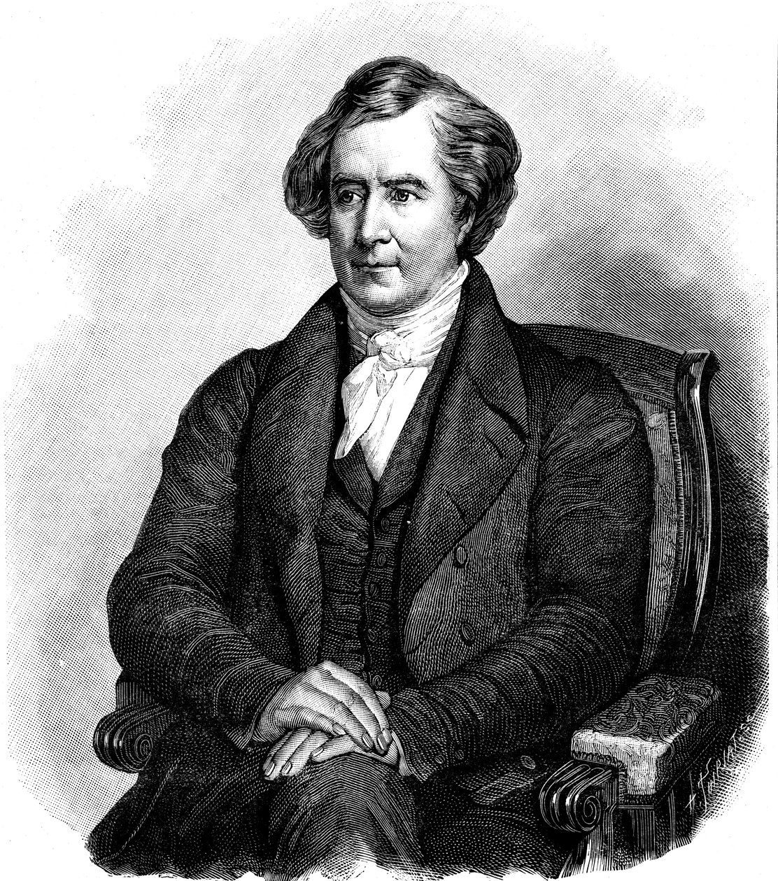 Dominique Francois Jean Arago 1786-1853, astrônomo, físico e político francês de Unbekannt