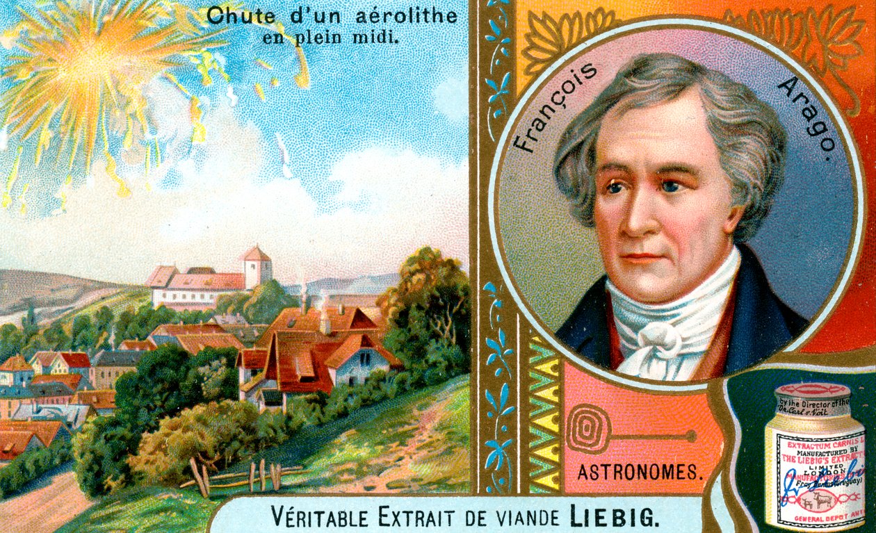 Dominique Francois Jean Arago, astrônomo francês, físico e político, c1900 de Unbekannt