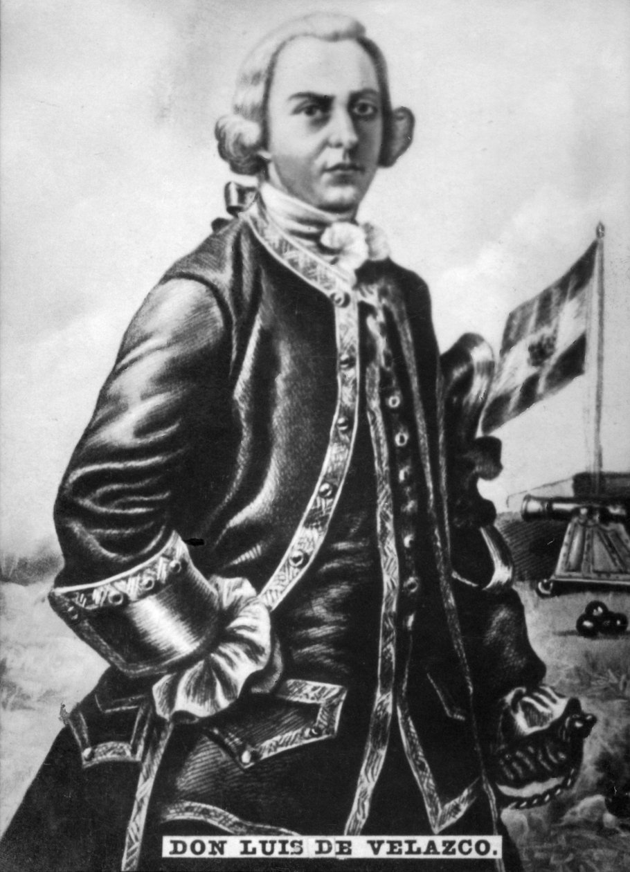 Don Luis de Velasco f.1561-1571, também conhecido como Paquiquino, c1910 de Unbekannt