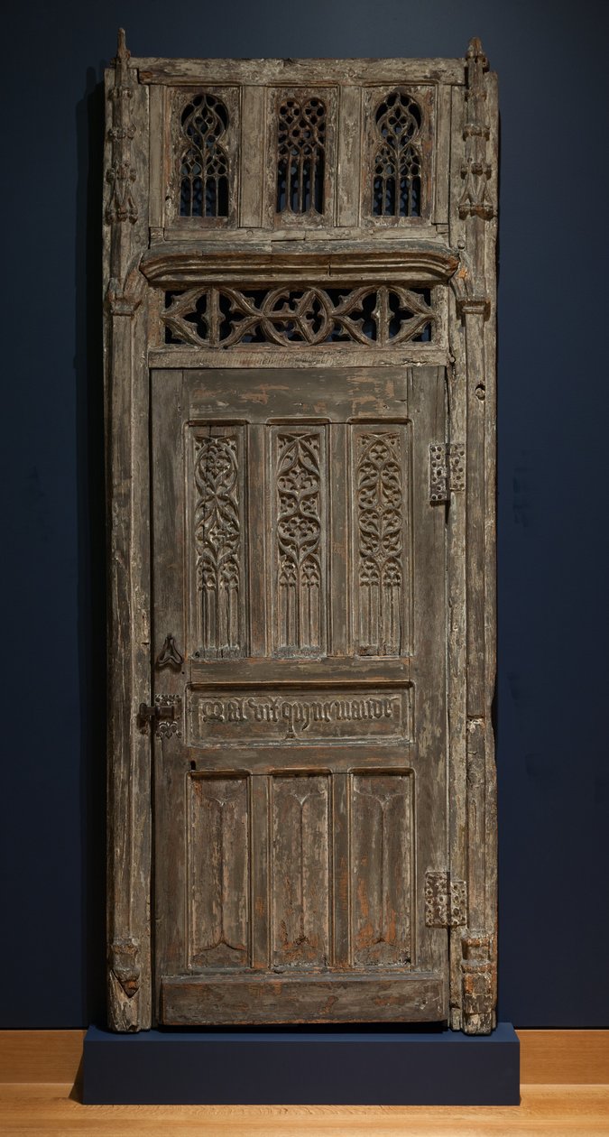 Porta e armação, final dos anos 1400. de Unbekannt