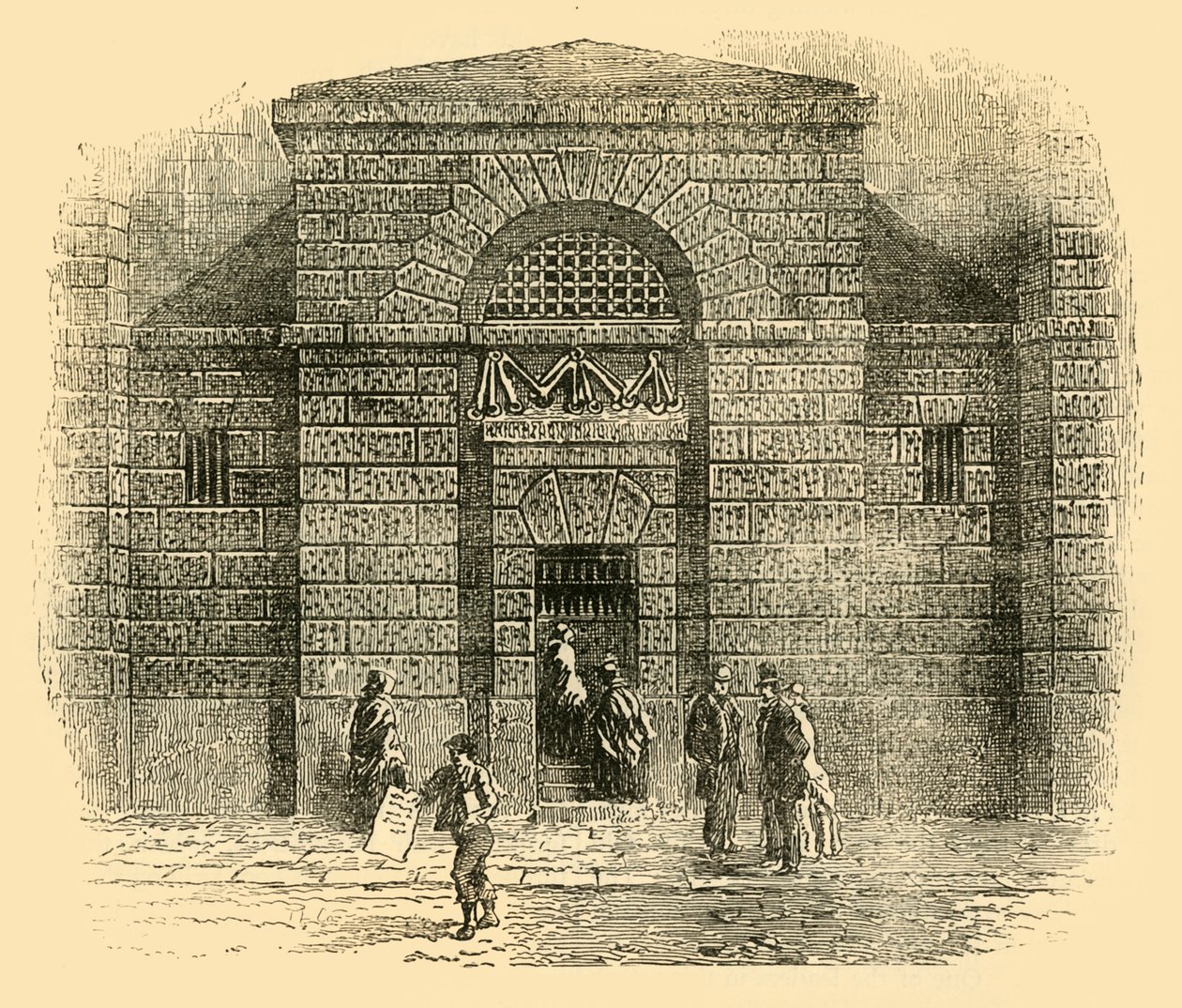 Porta de Newgate, c1872. de Unbekannt