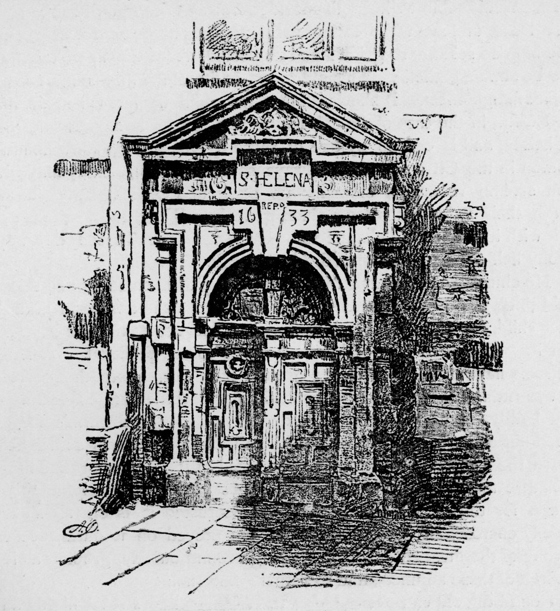 Entrada, St. Helens, 1890 de Unbekannt