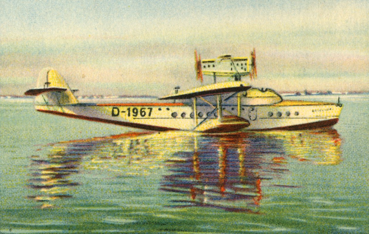 Dornier Do S barco voador, 1932. de Unbekannt